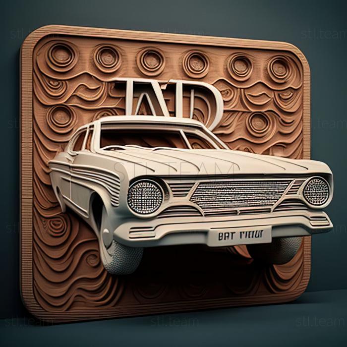 3D модель Форд Таунус (STL)